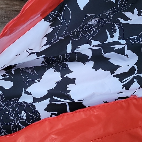 MYCRA PAC A-line slicker  hooded rain jacket coat Large - Picture 9 of 13